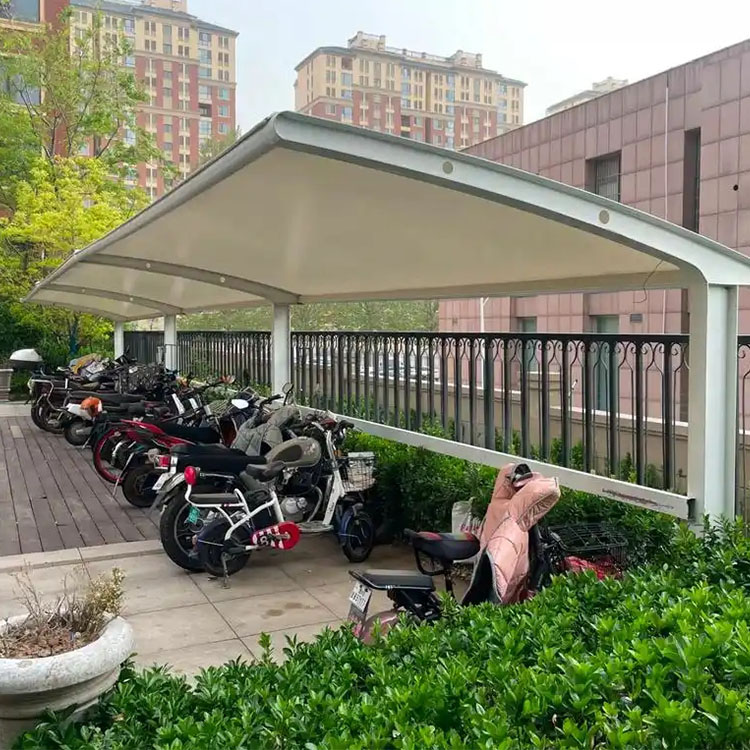 阳高县膜结构电动车棚